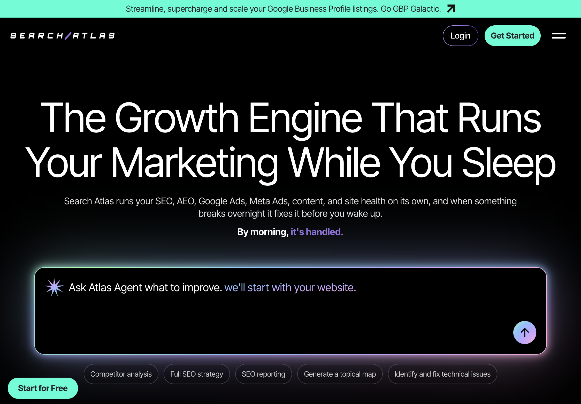 SearchAtlas platform screenshot